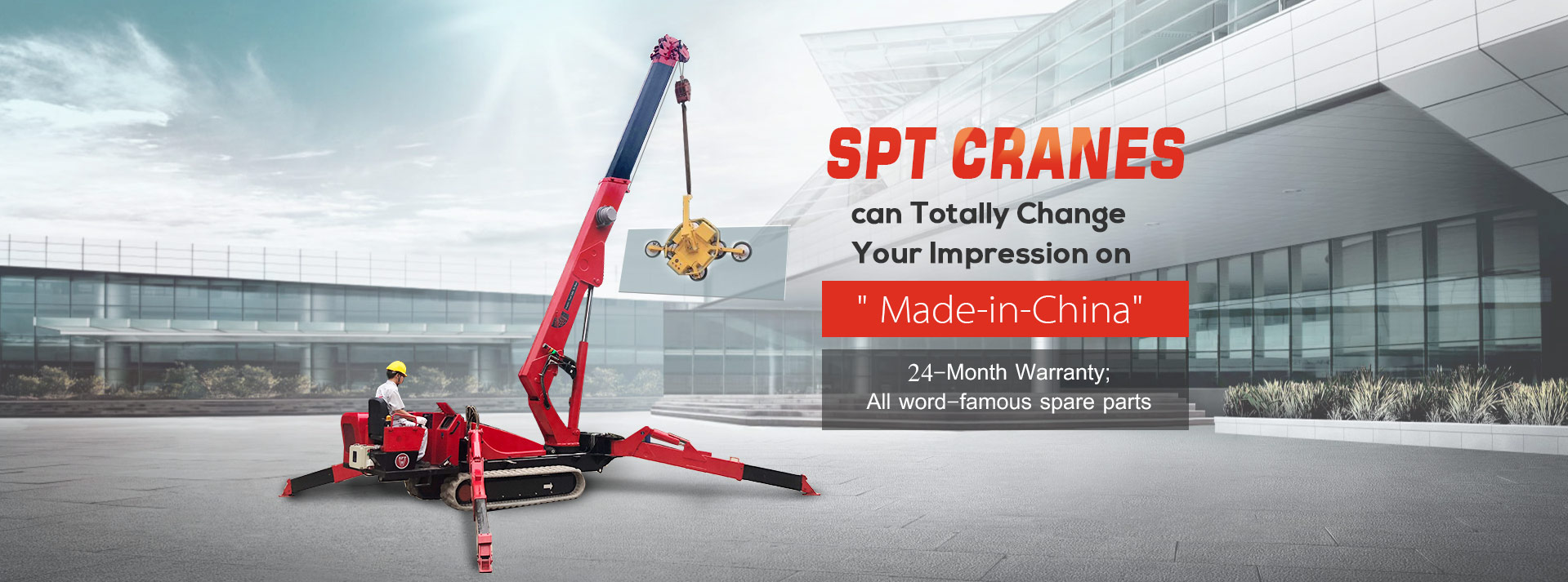 SPT spider crane