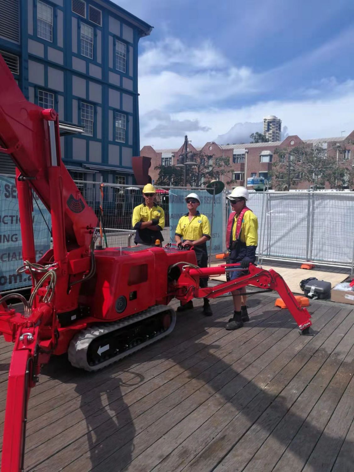 SPT spider crane in Australia-1