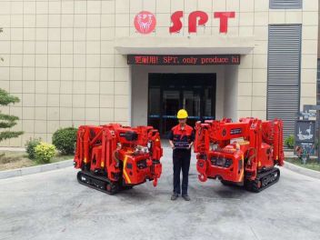 SPT199 spider crane