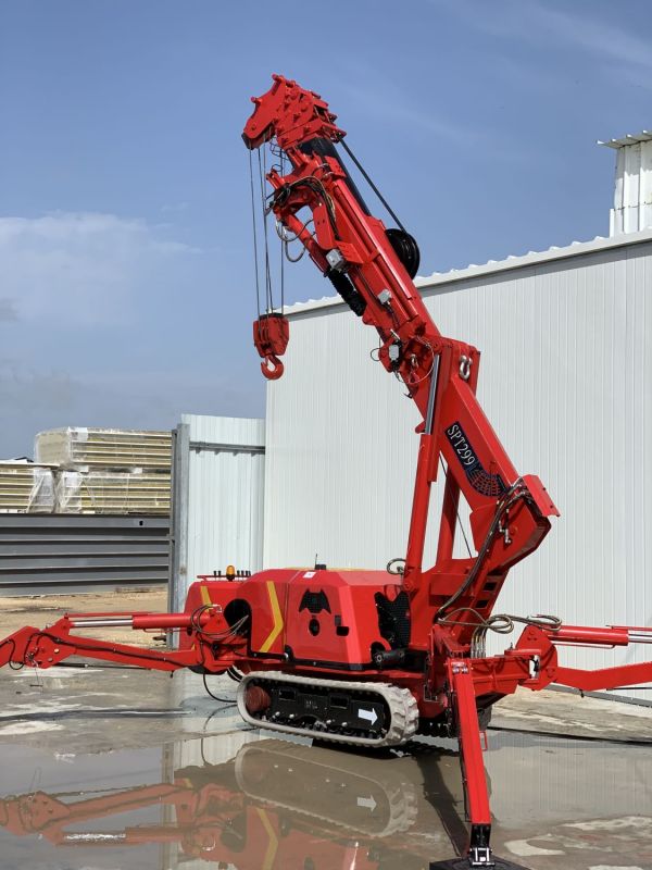 SPT299 spider crane