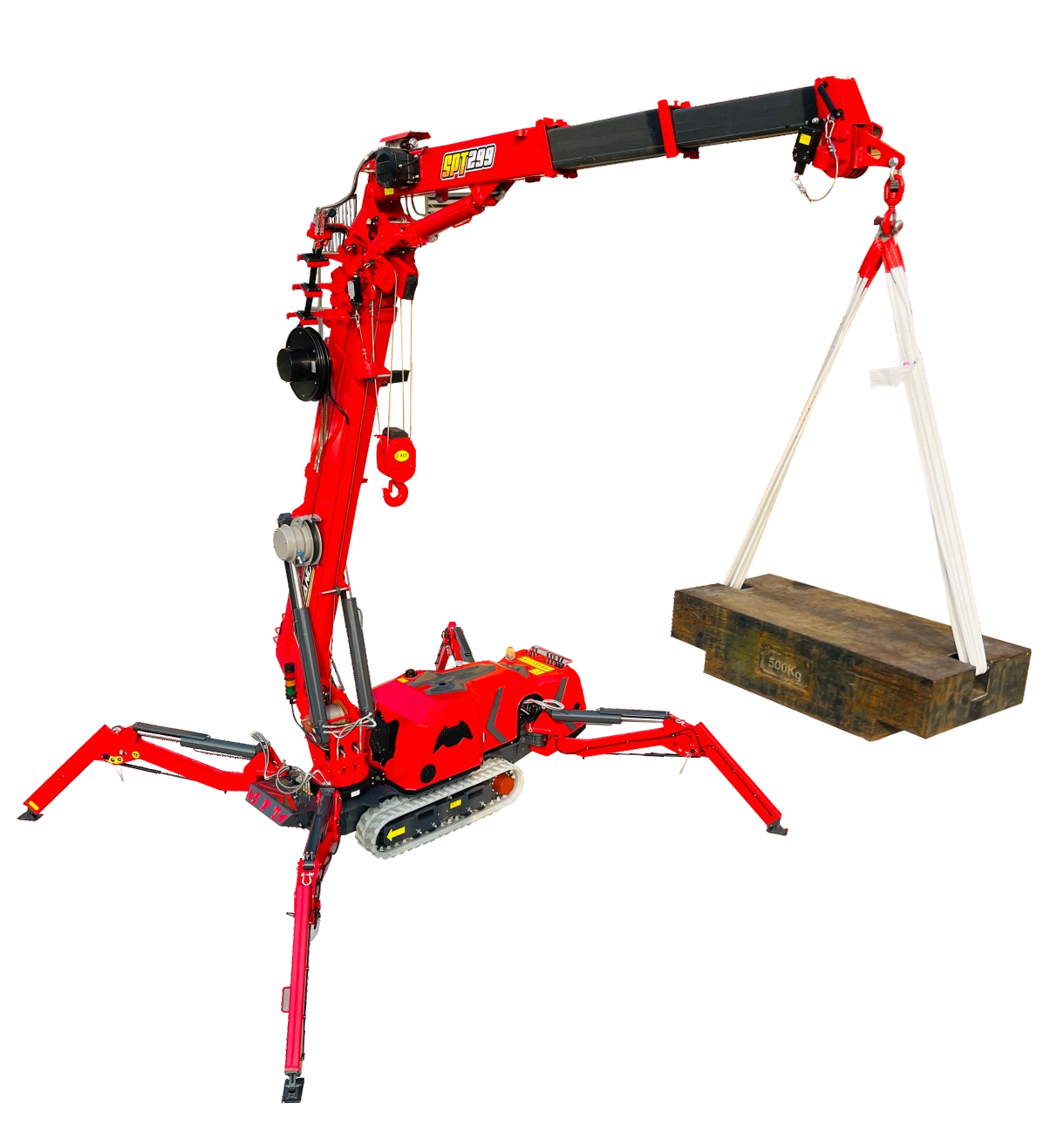 SPT299 spider crane