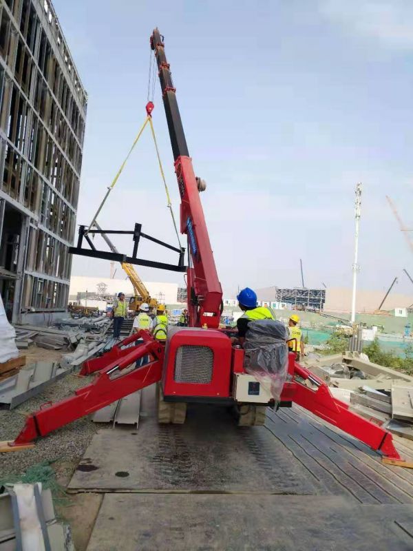 SPT499 spider crane