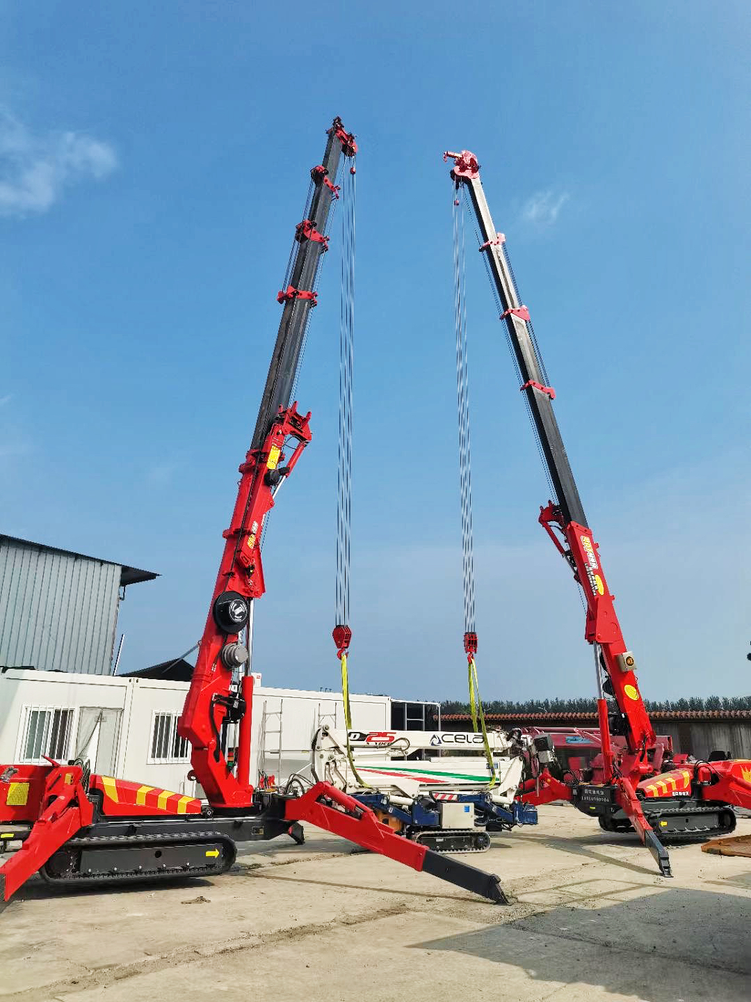 SPT499 spider crane