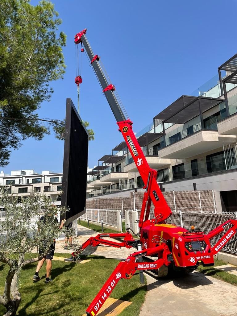 SPT299 SPIDER CRANE