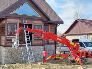 Mini Crane and Glass are always a good combination 