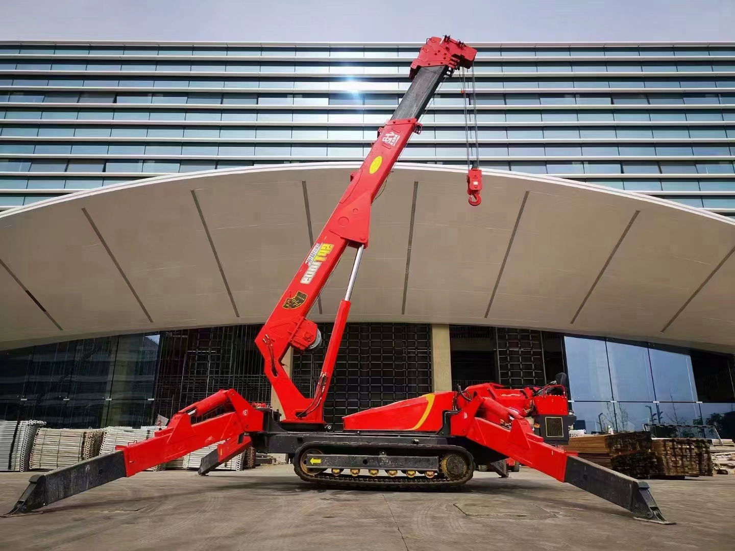 SPT1009 spider crane