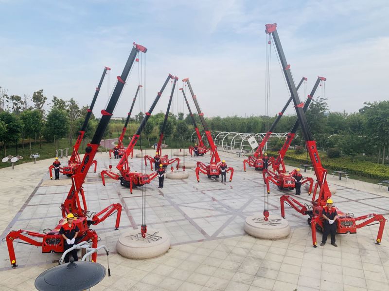 SPT299 mini crawler crane