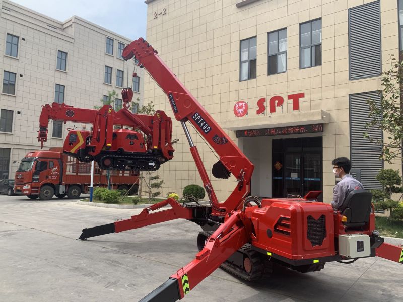 SPT299 spider crane