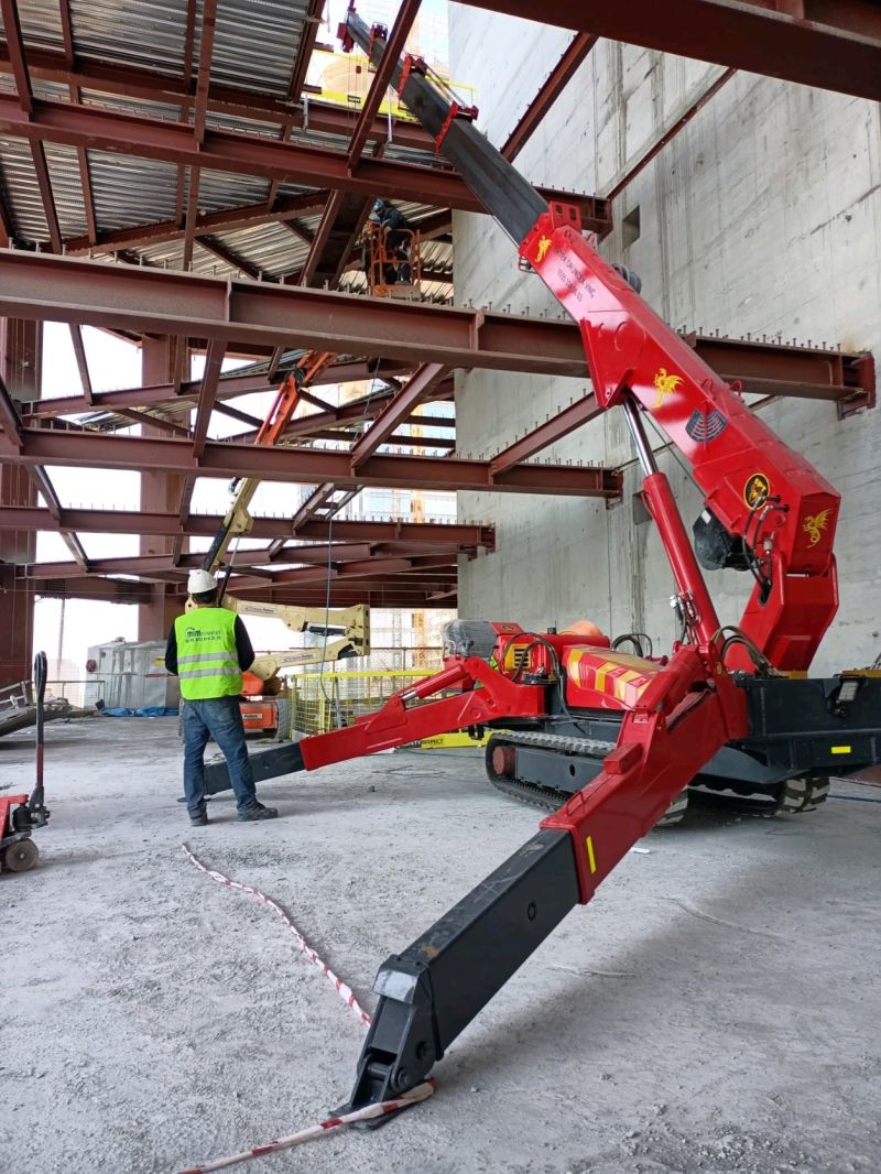 SPT499 spider crane(2021)