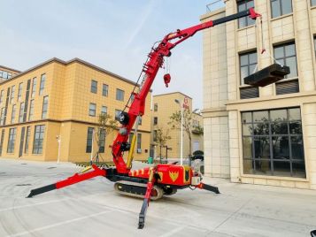 SPT499 spider crane