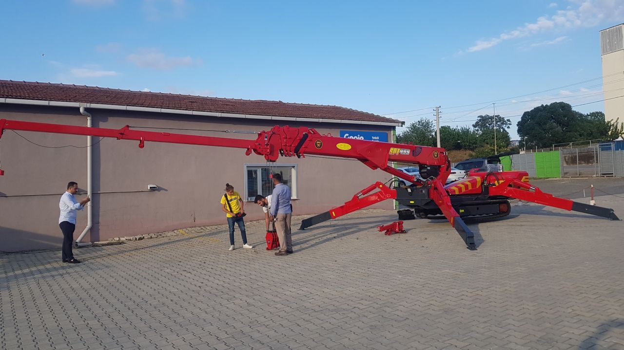 SPT499 spider crane(2021)